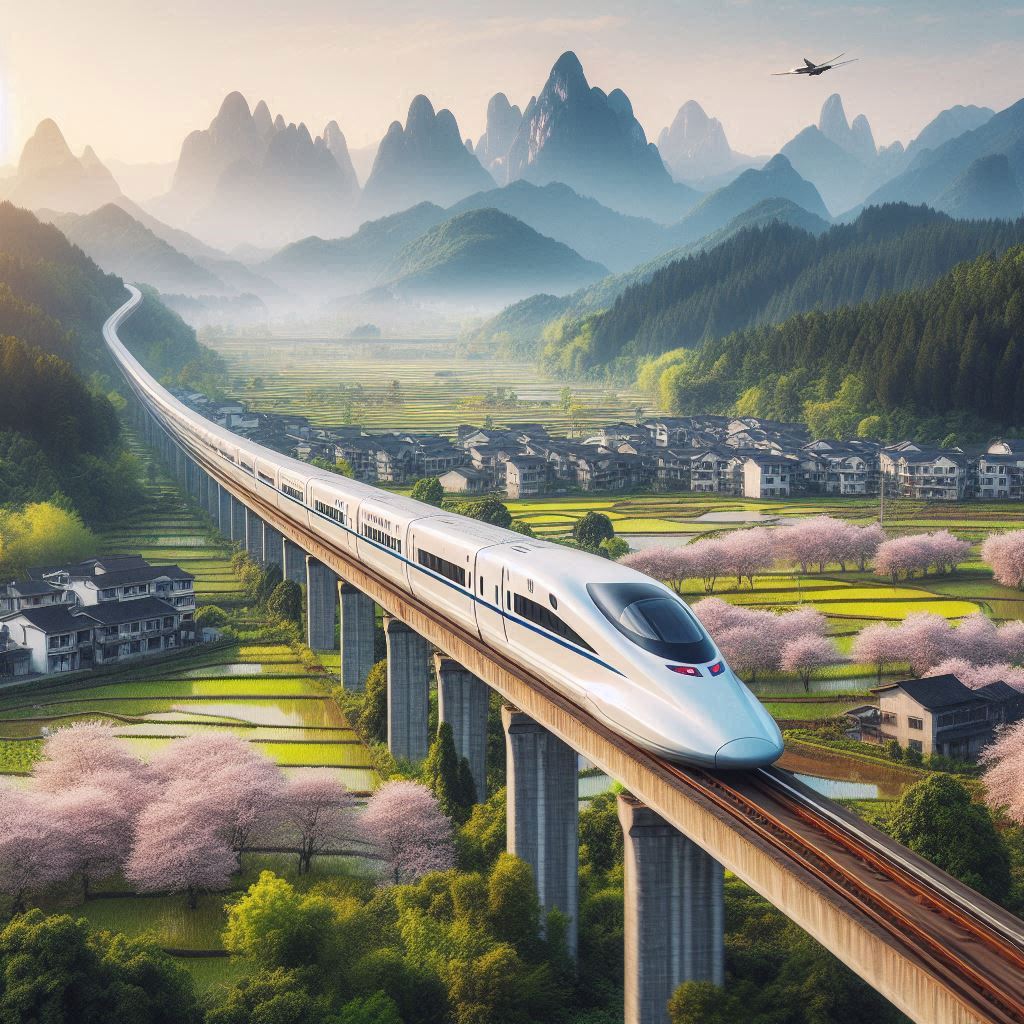 high speed maglev train